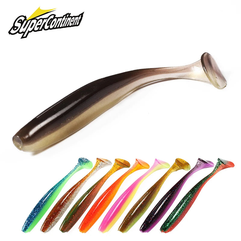 upercontinent Shiner Soft Fishing Lure 50/75/100mm
