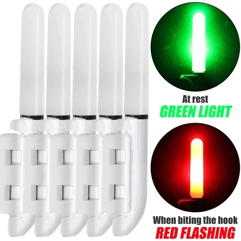 LED Removable Waterproof Fishing Electronic Rod Luminous Light with CR425 Battery Float Tackle Night Rock Fishing Accessorie