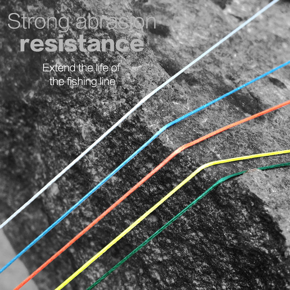 JOF 8 Strands Abrasion Resistant Braided Fishing Line PE Super Strong Anti-bite Line, Fishing Accessories For Freshwater 3000M