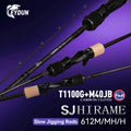 LEYDUN 2026 SJ HIRAME Slow Jigging Fishing Rods 612M MH H 1.85m T1100 Saltwater Boat Casting Rod Sea Boat Pole Fishing Rod
