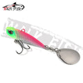 WALK FISH 21g Spinner Bait Metal VIB Fishing Lure Rotating Tail Vibration Sequins Japan Wobbler Trolling Bait Pesca